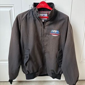 Vintage General Motors baseball style work jacket